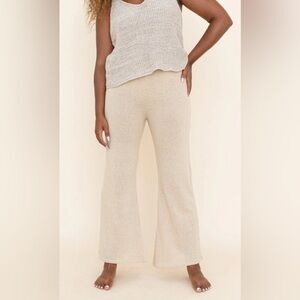 Indigo Luna Flare Knit pants